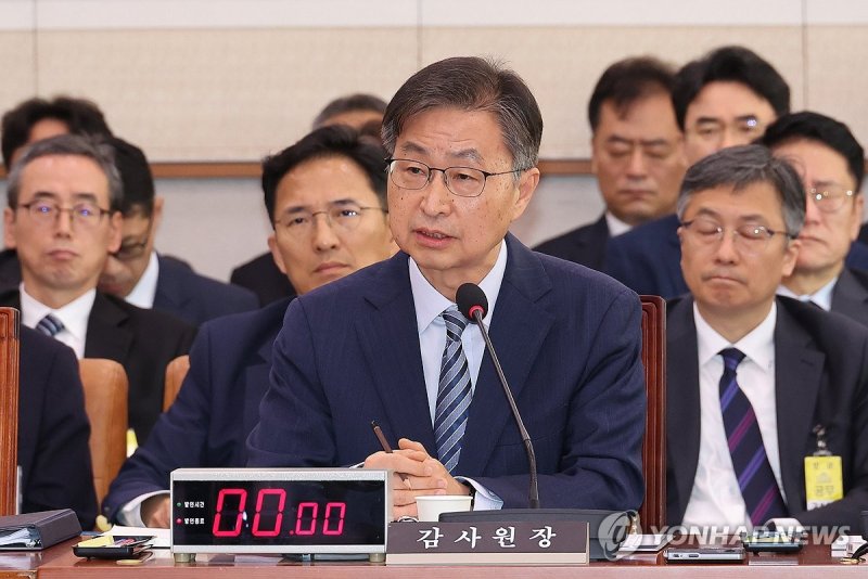 최재해 감사원장. 연합뉴스