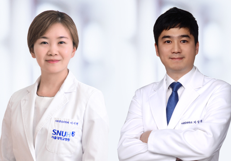 서울대병원 소아마취통증의학과 이지현(왼쪽)·지상환 교수. 서울대병원 제공