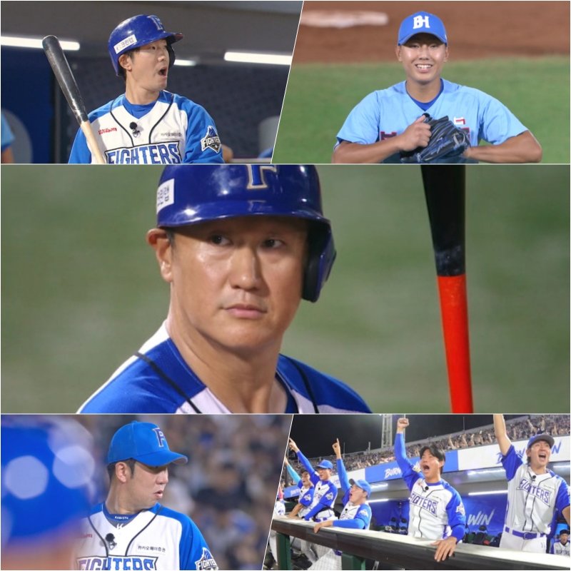 '불꽃야구' 파이터즈 vs 부산고, 승리 위한 강공 돌입…치열한 승부