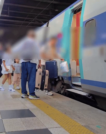 지난 12일 인스타그램에 '이게 머선일이냐구요'라는 제목으로 올라온 영상. /영상=인스타그램 캡처