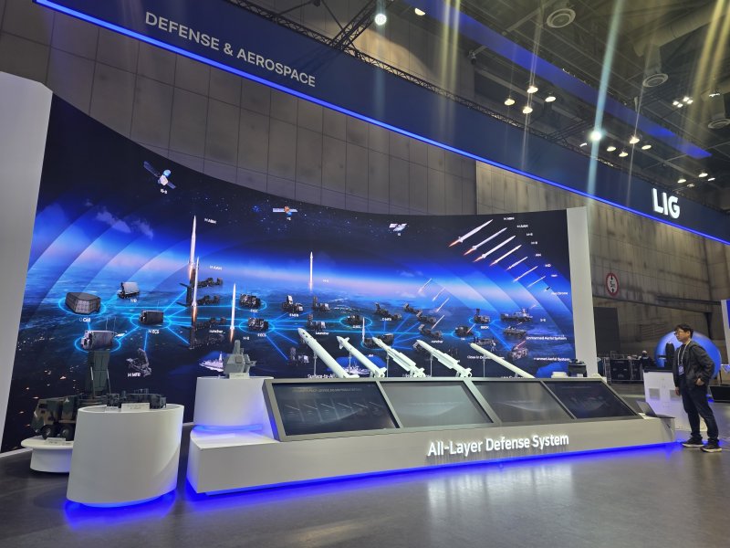 LIG넥스원, ADEX 2025 참가…KF-21 무기체계에 전자전기 형상 첫 공개 - 파이낸셜뉴스
