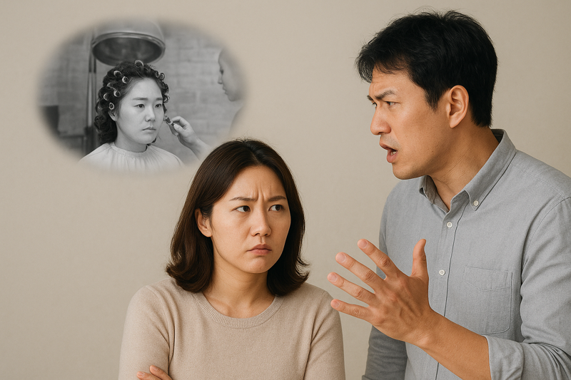 시아버지 장례 치르고 2주 뒤 파마 했더니 남편이... 뜻밖의 사연