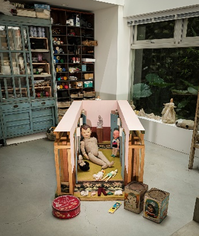 시용쥔 '호텔 복도 토이 세트'. 아라리오갤러리 제공