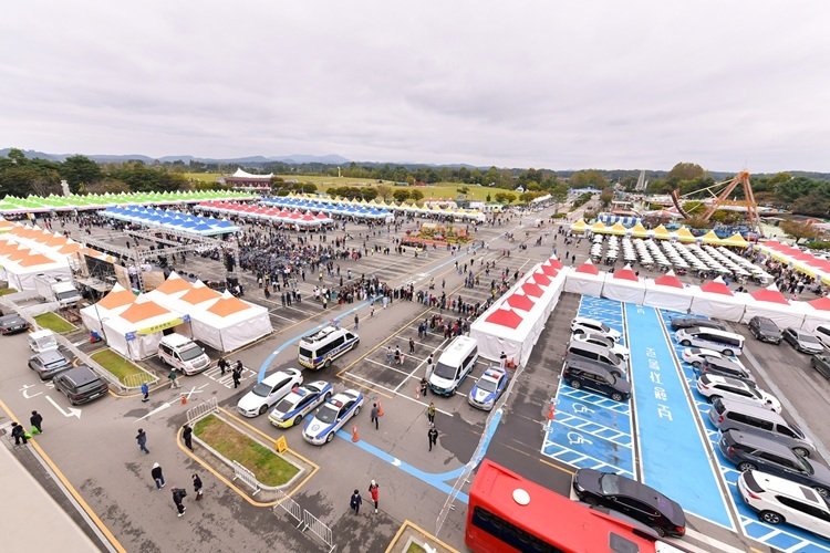 지난 18~19일 열린 '제20회 파주인삼축제' 임진각 행사장 모습. (파주시 제공, 재판매 및 DB금지)