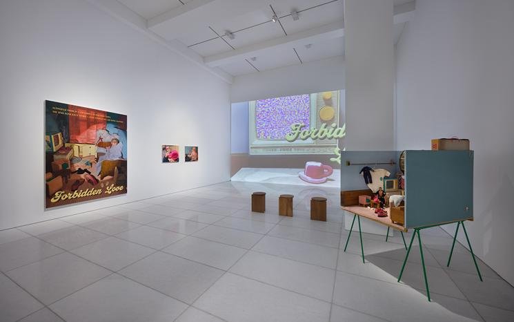 서울 종로에서 열리는 대만 작가 시용쥔의 서울 첫 개인전. 위에서부터 '불온한 사랑(Forbidden Love)' ‘애프터눈 토이 키친 세트’ '달밤의 중매자' 아라리오갤러리 제공