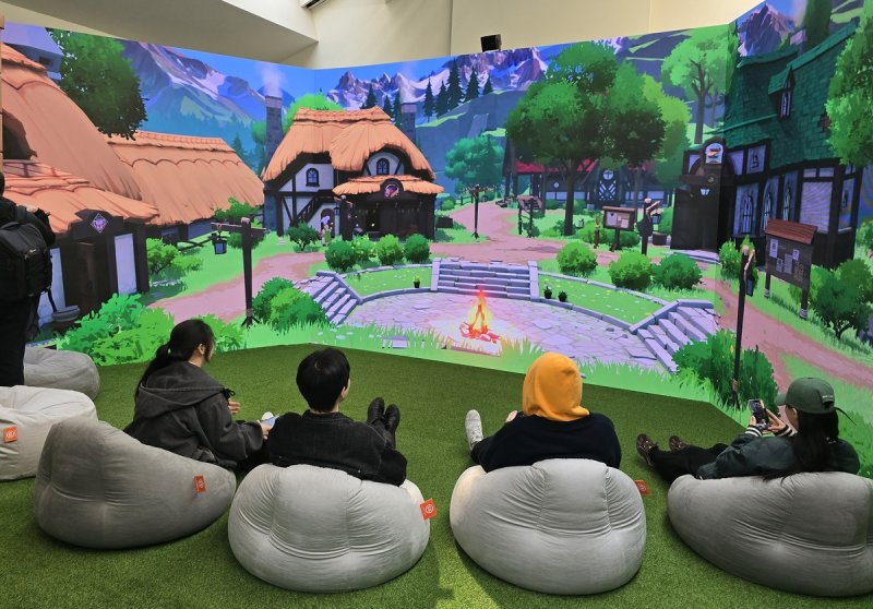 '마비노기 모바일' 팝업 전시 (출처=연합뉴스)
