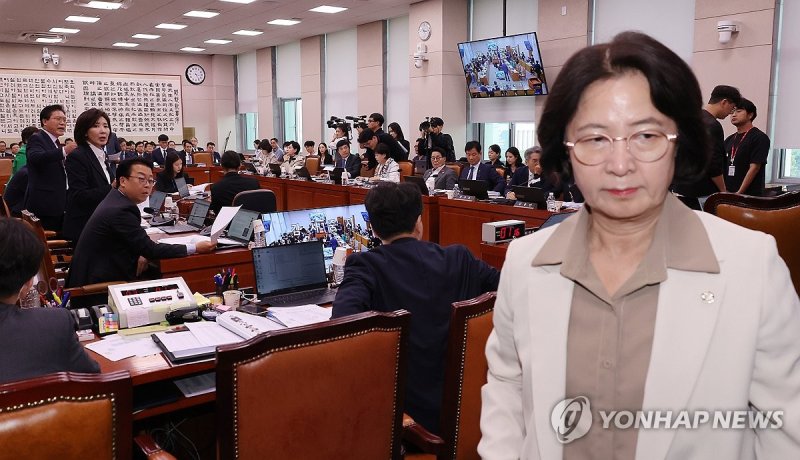 법사위 오후에도 감사원 감사 중지 (출처=연합뉴스)