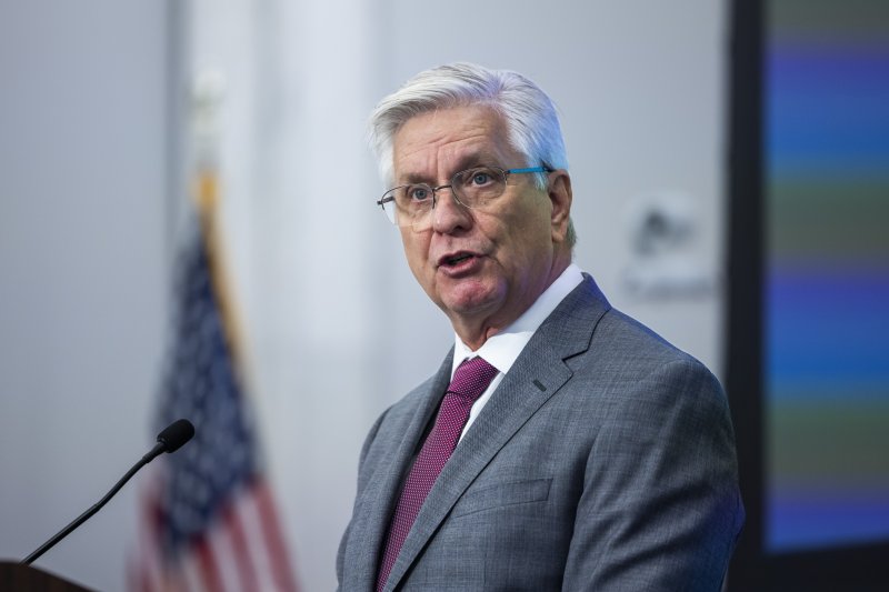 미국 연방준비제도(연준)의 크리스토퍼 월러 이사가 지난달 21일 미국 워싱턴DC의 연준 본부에서 연설하고 있다.EPA연합뉴스