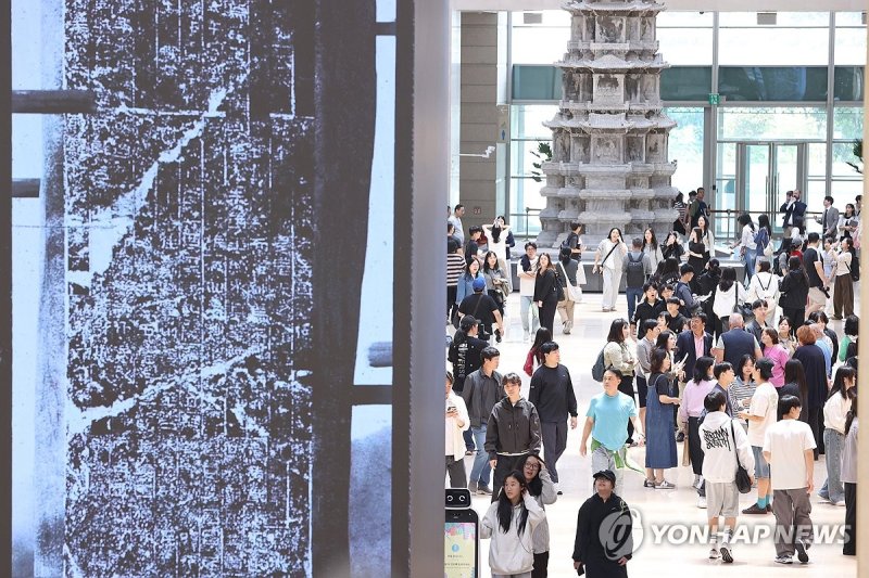 국립중앙박물관 관람객 510만명…