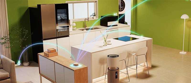 LG전자가 AI 홈 허브 ‘LG 씽큐 온(ThinQ ON)’을 국내 시장에 본격 출시한다. 집 안 가전과 IoT 기기를 24시간 연결 상태로 유지하며 최적의 환경을 조성하는 LG AI 홈의 핵심 기기 'LG 씽큐 온'의 제품 이미지.(LG전자 제공)