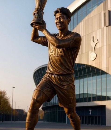 손흥민 동상 실화?... 토트넘 CEO의 입장은?