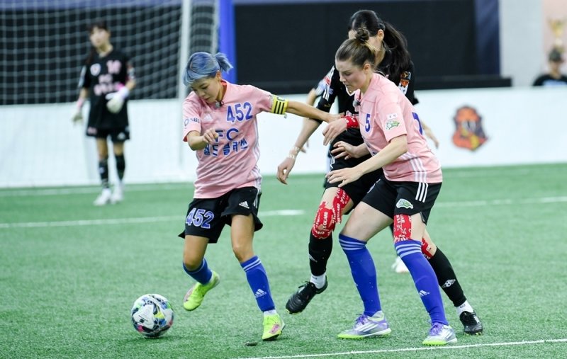 '골때녀' 월드클라쓰 사오리 아픔과 분노 원더우먼과 맞대결