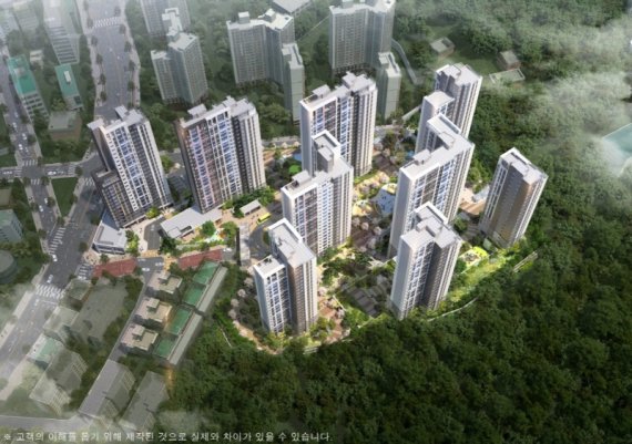 <칸타빌 디 에디션 조감도>