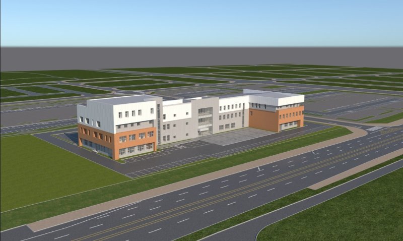 김제 지평선산단에 들어설 '공공임대형 지식산업센터' 조감도./뉴스1