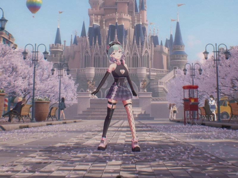 [서울=뉴시스] 지난 3월 진행한 치지직 버츄얼 스트리머 '에리스' 3D 데뷔 쇼케이스 프로젝트. 2025.07.17. (사진=네이버 제공)