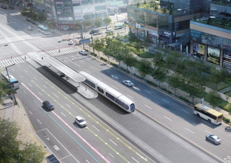 [화성=뉴시스]동탄트램 콘셉트 디자인.(사진=뉴시스DB.)photo@newsis.com