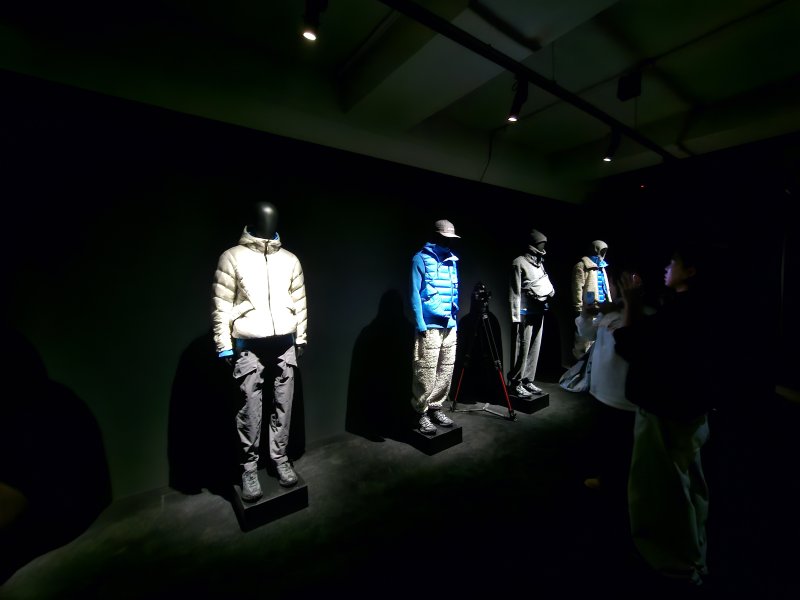 헬리녹스 웨어 론칭 팝업스토어.ⓒ 뉴스1/김진희 기자.