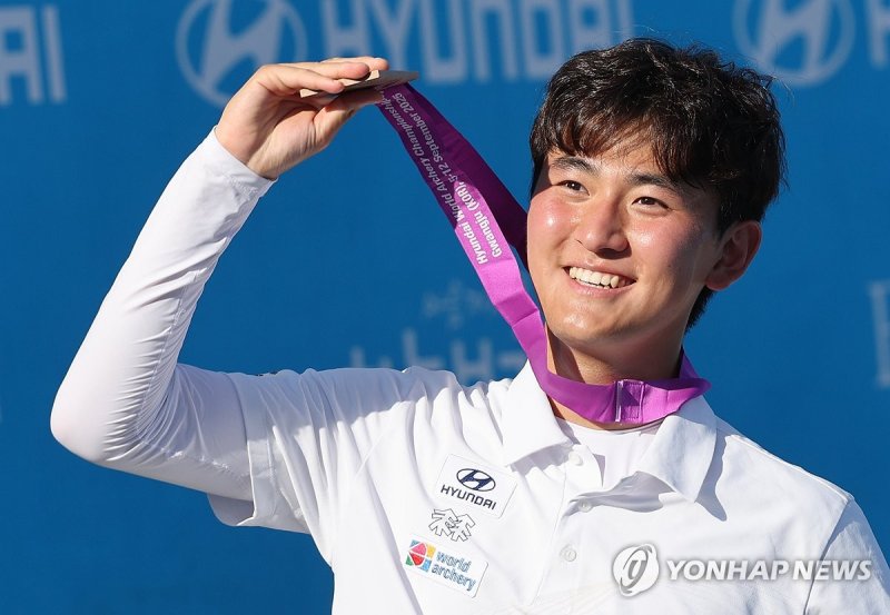 개인전 동메달 따낸 김제덕…생애 첫 메이저대회 입상 (출처=연합뉴스)