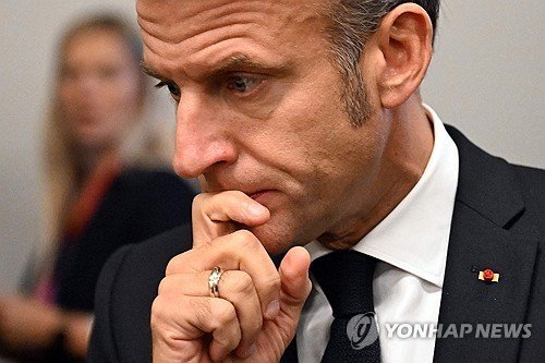 마크롱 대통령 (출처=연합뉴스)