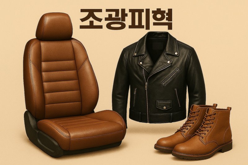 조광피혁이 생산하는 가죽 제품을 생성형 AI 쳇GPT로 제작