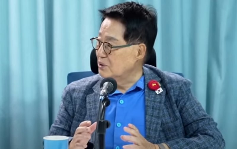 [뉴시스] 박지원 민주당 의원의 모습. (사진 = '김은지의 뉴스인(IN)' 유튜브 캡처) 2025.09.16. *재판매 및 DB 금지