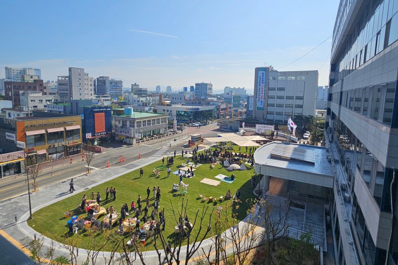 광주 광산구청 시민광장. (광산구 제공. 재판매 및 DB 금지)