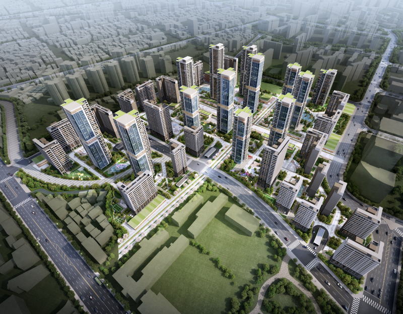 서울 양천구 '목동10단지' 재건축 조감도. 한토신 제공