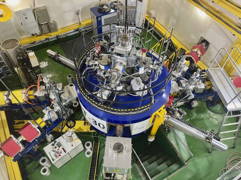 한국원자력연구원 첨단방사선연구소에 위치한 ‘RFT-30 사이클로트론. (한국원자력연구원 제공. 재판매 및 DB금지) 2025.10.23/뉴스1