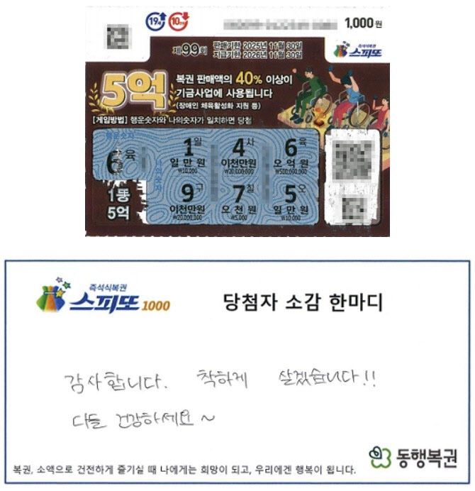 제주도 혼자 여행 중 산 복권, 바로 긁어봤더니... 놀라운 실화