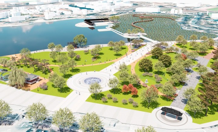 전북 전주 덕진공원 열린광장 조감도. 전주시 제공