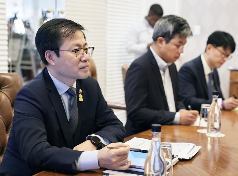 [서울=뉴시스] 정병혁 기자 = 여한구 산업통상부 통상교섭본부장(사진=산업통상부 제공) 2025.10.10. photo@newsis.com *재판매 및 DB 금지