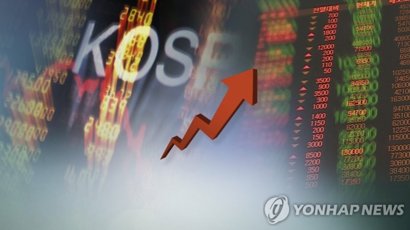 코스피 상승 (CG) (출처=연합뉴스)