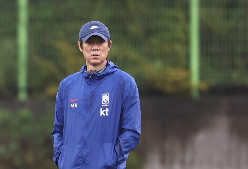 한국 축구 국가대표팀 홍명보 감독/뉴스1 ⓒ News1 김민지 기자
