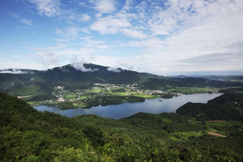 전북 완주 구이저수지. 완주군 제공