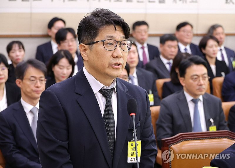 의원 질의 답변하는 문지석 검사 (출처=연합뉴스)