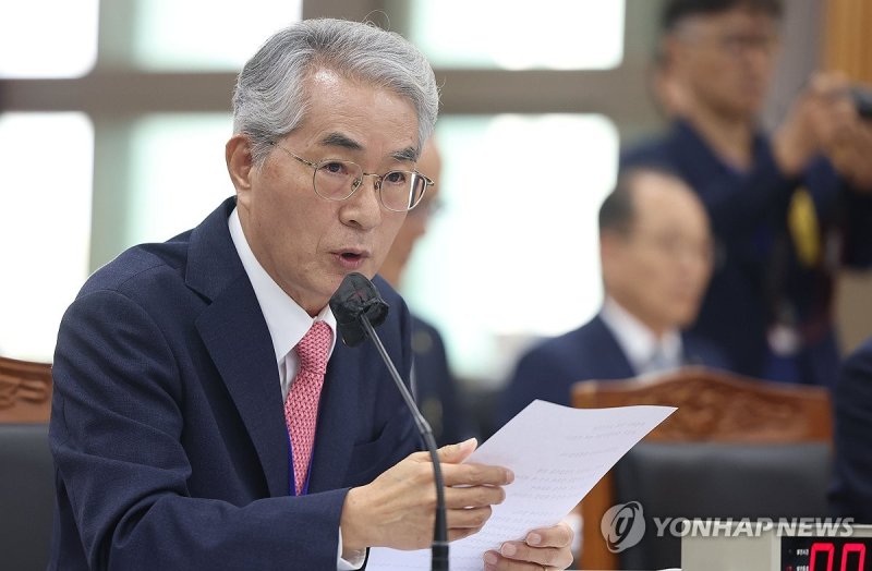 박종훈 경남교육감 국감 답변 (출처=연합뉴스)