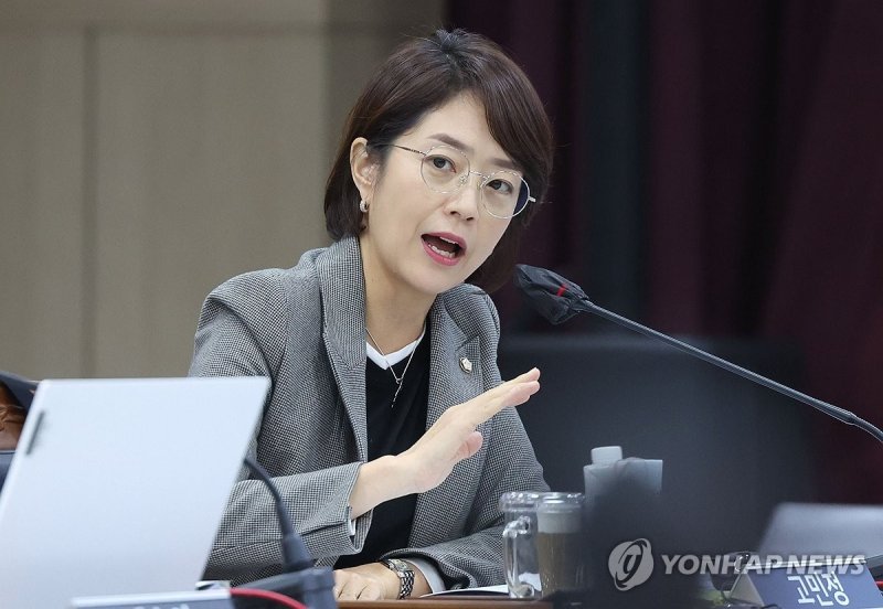 고민정 의원 국감 질의 (출처=연합뉴스)