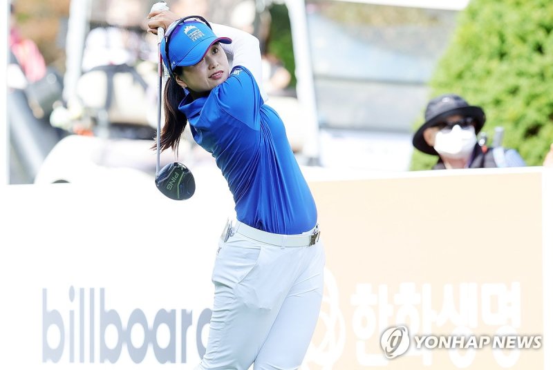 최혜진 티샷 (출처=연합뉴스)