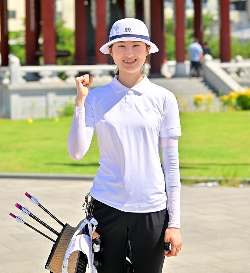 광주여자대학교 양궁부 오예진 선수.(광주여대 제공. 재배포 및 DB 금지)