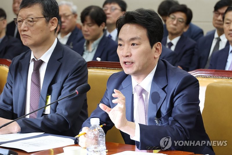 답변하는 박장범 KBS 사장 (출처=연합뉴스)