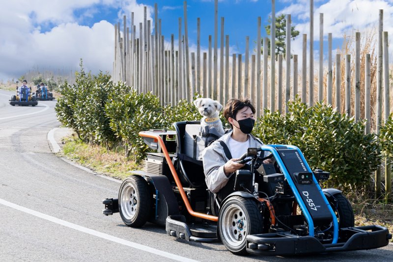 메종 글래드 제주의 반려견 패키지에 포함된 그래비티 레이싱메종 글래드 제주 제공