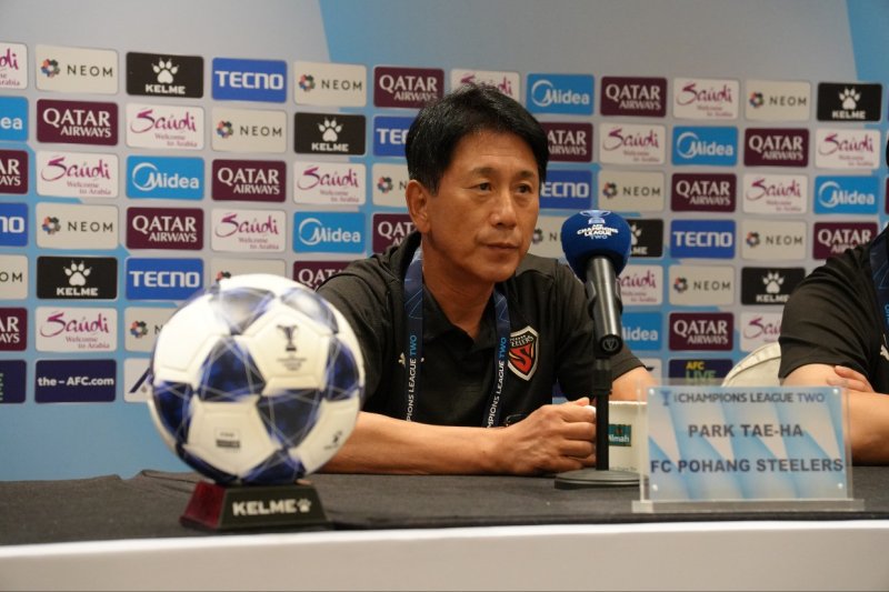 [서울=뉴시스] 프로축구 K리그1 포항 스틸러스의 박태하 감독. (사진=포항 스틸러스 제공) *재판매 및 DB 금지