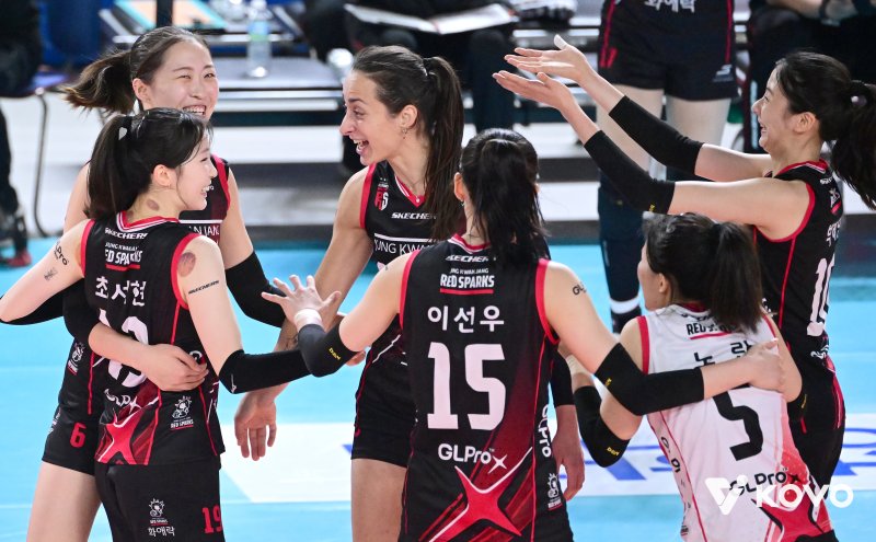 여자 프로배구 정관장. (사진=KOVO 제공). 2025.10.23. *재판매 및 DB 금지