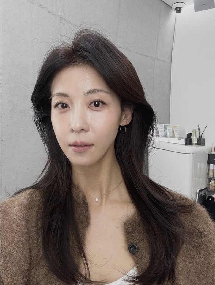 '47세' 하지원, 도자기 피부…물오른 미모로 애정 고백 사랑해 