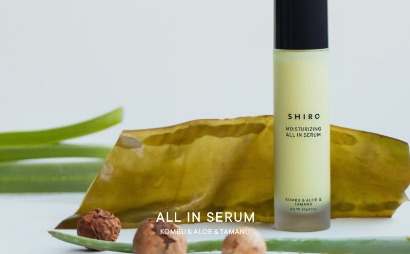 올인원 스킨 케어 제품 '다시마 알로에 타마누 올 인 세럼'(시로 제공)
