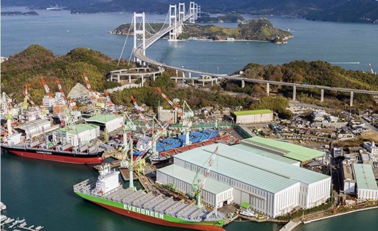 이마바리조선소 전경(이마바리조선 홈페이지 갈무리)