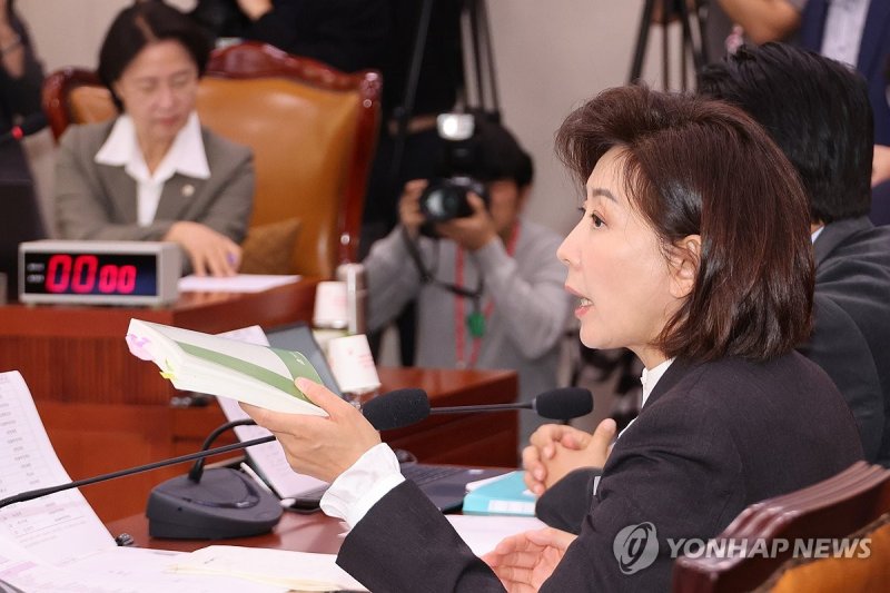 항의하는 나경원 의원 (출처=연합뉴스)