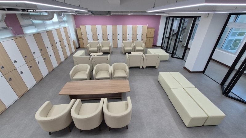 경남 합천여고 그린스마트 내부 모습 (출처=연합뉴스)