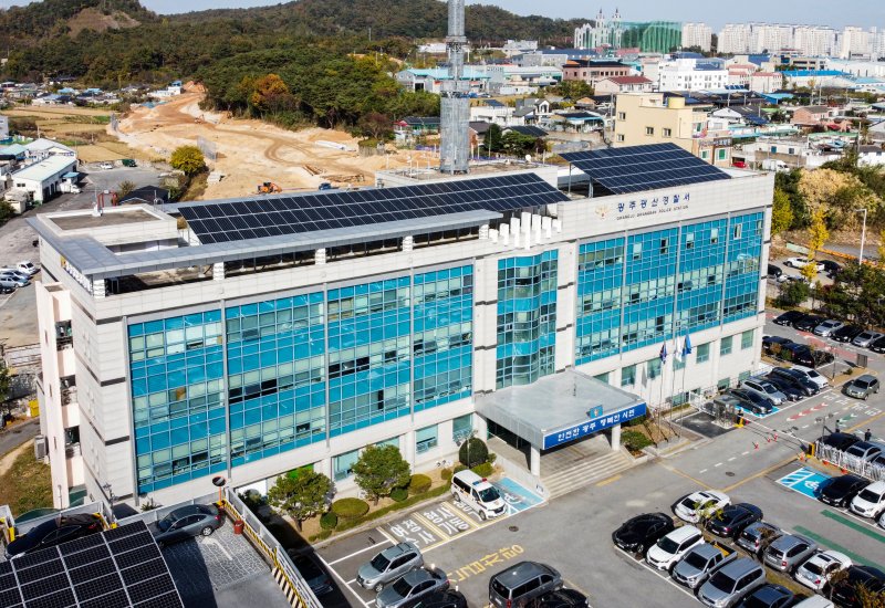 [광주=뉴시스] 광주 광산경찰서. (사진=뉴시스 DB). photo@newsis.com *재판매 및 DB 금지