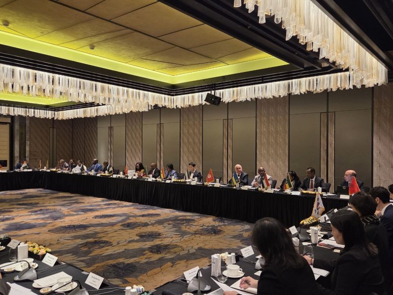 외교부-주한아프리카 대사단(AGA)-한·아프리카재단 3자 간담회 (출처=연합뉴스)